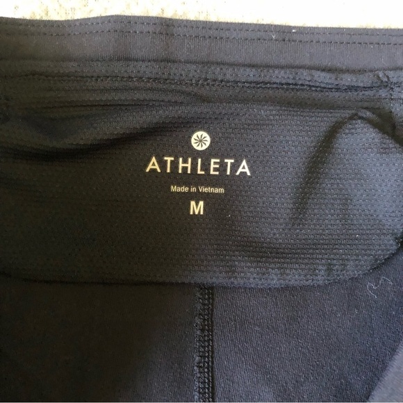 Athleta Contender2 2 in 1 Leggings w/ Skirt Overlay Capri Workout Pants - Picture 2 of 12